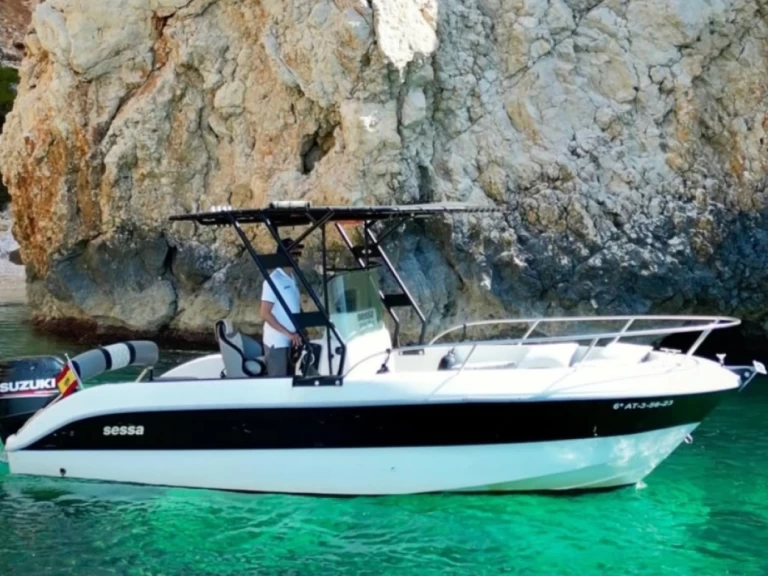 Hire Motorboat with or without skipper Sessa Marine Dénia