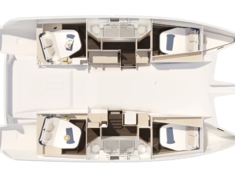 Yacht charter Le Marin - Fountaine Pajot FP 44 on SamBoat