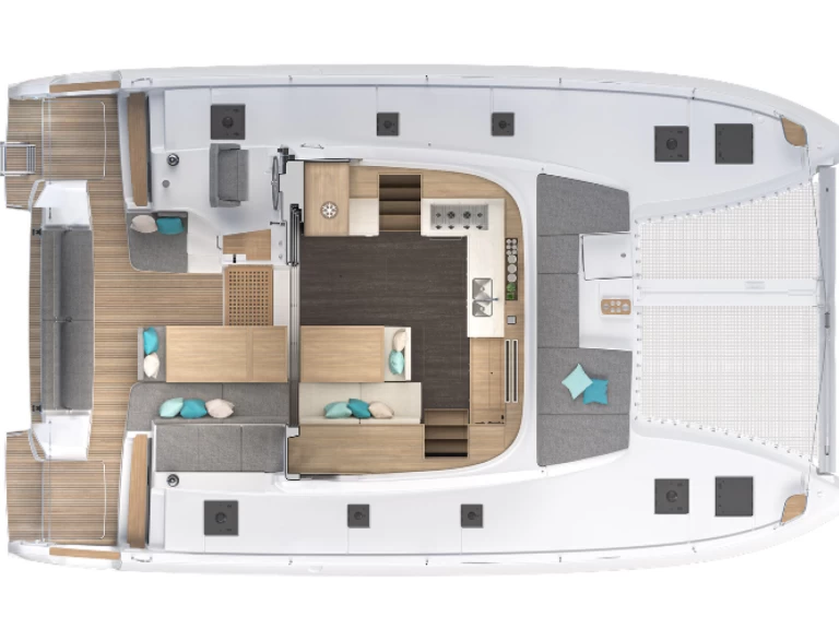 Hire Catamaran with or without skipper Lagoon Le Marin