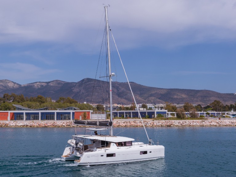 Lagoon Lagoon 42 charter bareboat or skippered in  Lefkáda