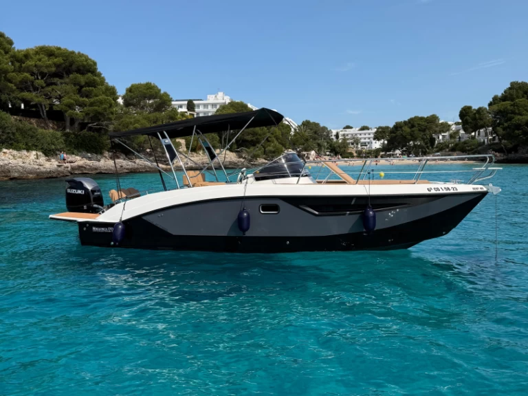 Trimarchi 85 Dylet charter bareboat or skippered in  Cala d'Or