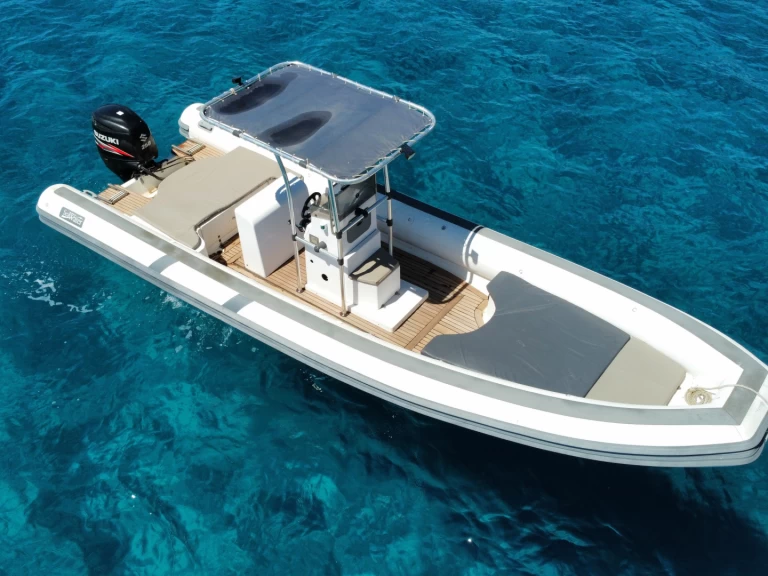 Hire RIB with or without skipper Sea Water Arbatax Port