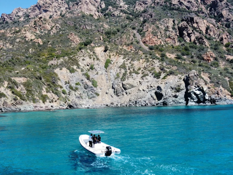 Sea Water smeralda 270 charter bareboat or skippered in  Arbatax Port