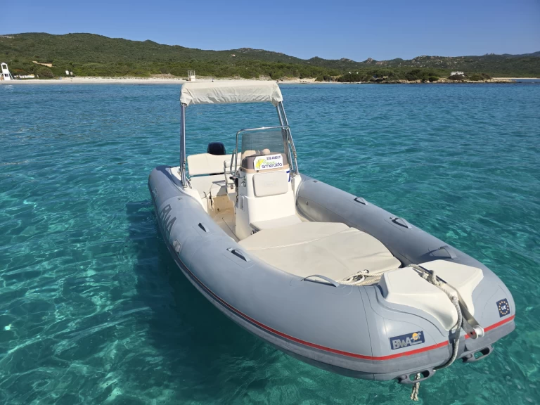 Bwa Sport 19 GT charter bareboat or skippered in  Cugnana Verde