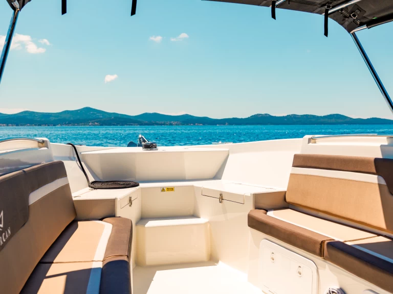 Mercan Excursion 36 charter bareboat or skippered in  Zadar