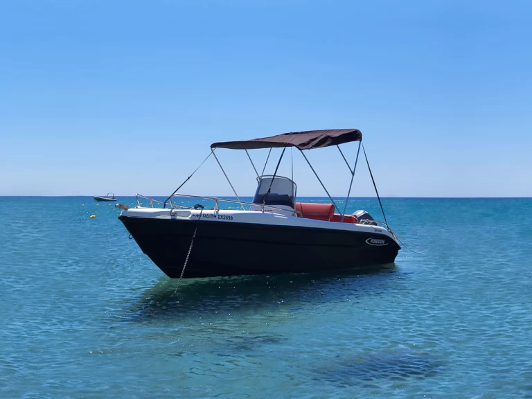 Charter a Poseidon BLU WATER 185 in Agía Kiriakí on Samboat