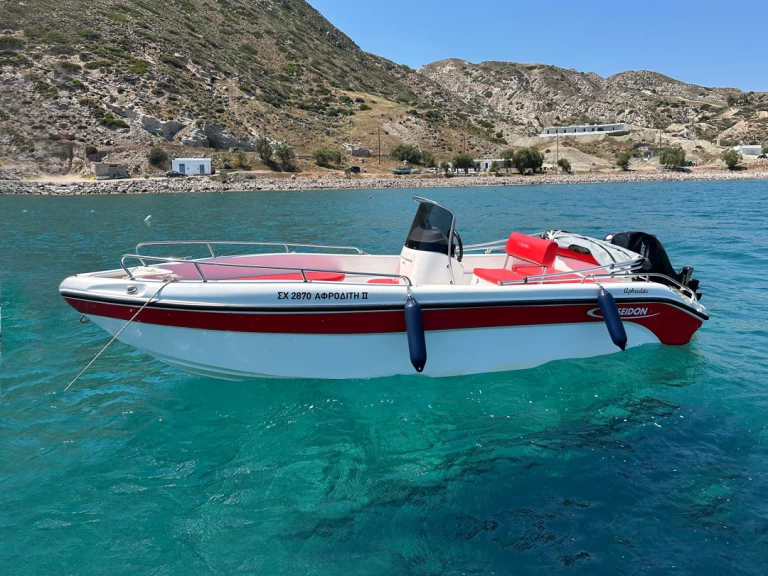 Hire a Poseidon BLU WATER 185 Agía Kiriakí