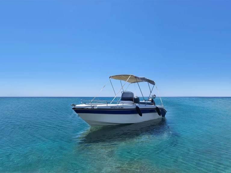 Charter a Poseidon Blu Water 170 in Agía Kiriakí on Samboat