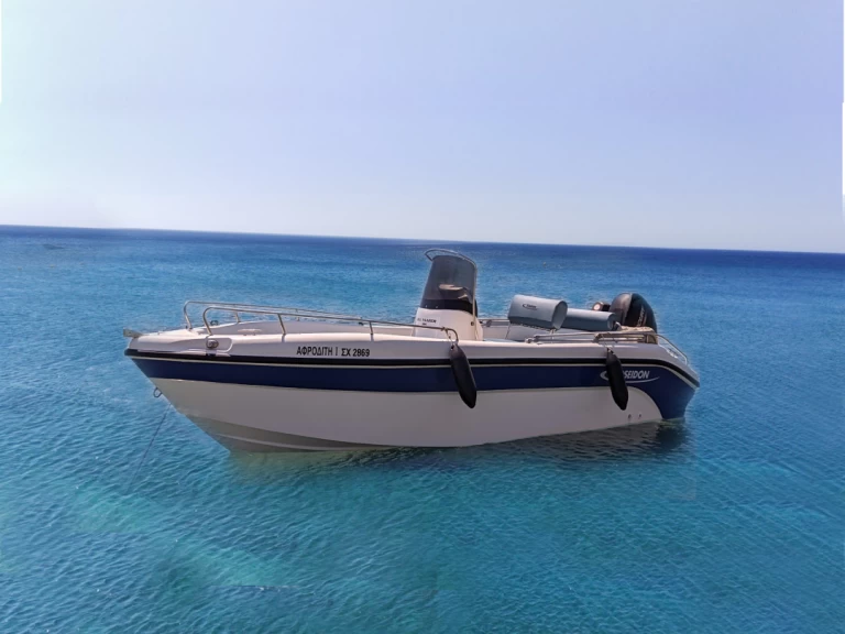 Hire Motorboat with or without skipper Poseidon Agía Kiriakí