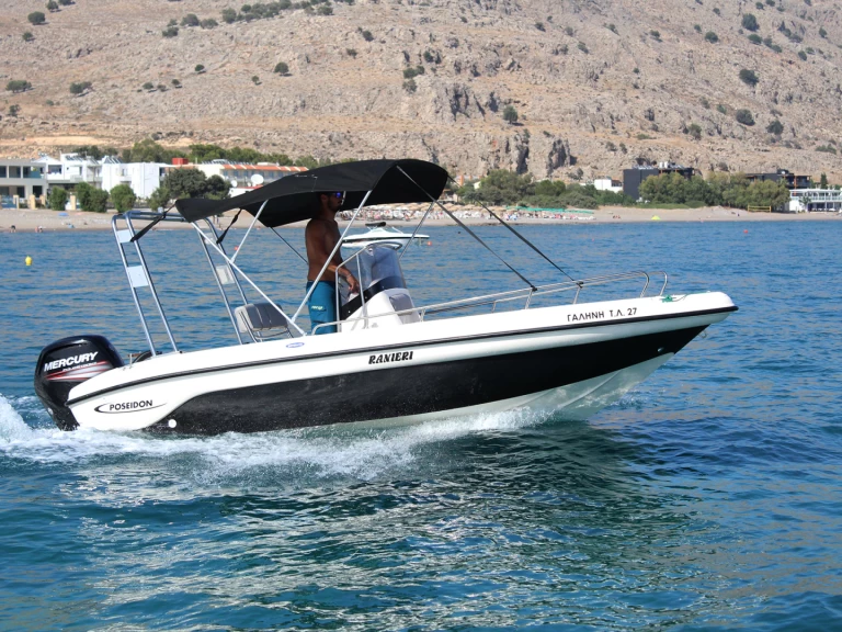 Hire Motorboat Poseidon with a boat licence