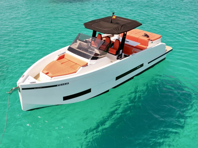 DE ANTONIO Yachts 32 charter bareboat or skippered in  Marina Ibiza