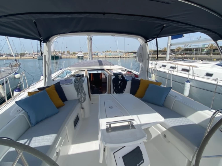 Yacht hire Ibiza Town cheap Oceanis 500