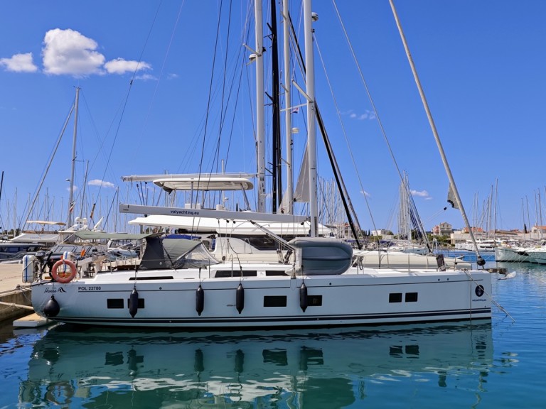 Yacht hire Sukošan cheap Hanse 548