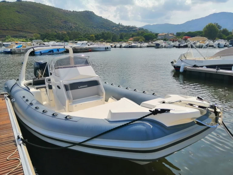 Hire RIB with or without skipper Lomac Saint-Florent