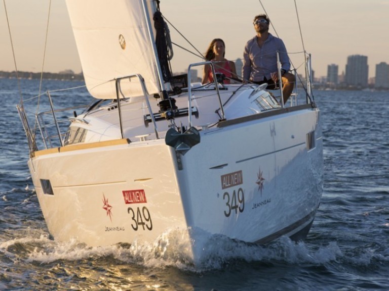 Jeanneau Sun Odyssey 349 charter bareboat or skippered in  Lefkáda