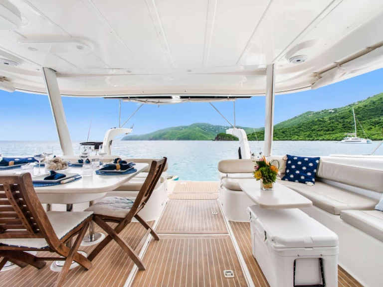 Leopard DAYDREAM charter bareboat or skippered in  Saint Thomas Island