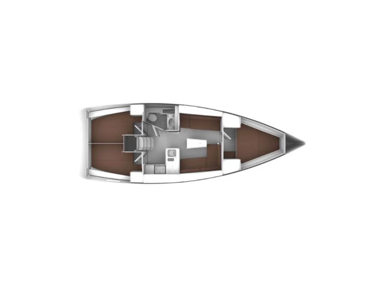Bavaria Cruiser 37 charter bareboat or skippered in  Split