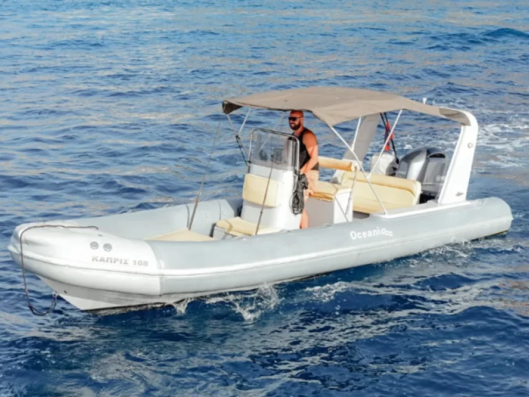 Oceanic 720 charter bareboat or skippered in  Hydra