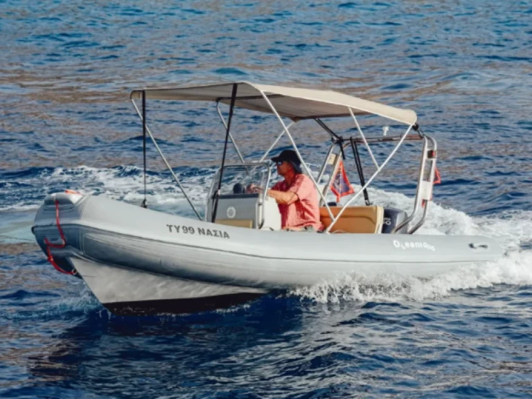 RIB hire in Hydra - Oceanic 480 Spring