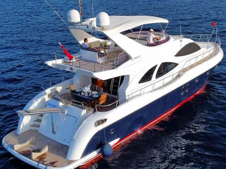Azimuth Azimut luxury  charter bareboat or skippered in  Beşiktaş