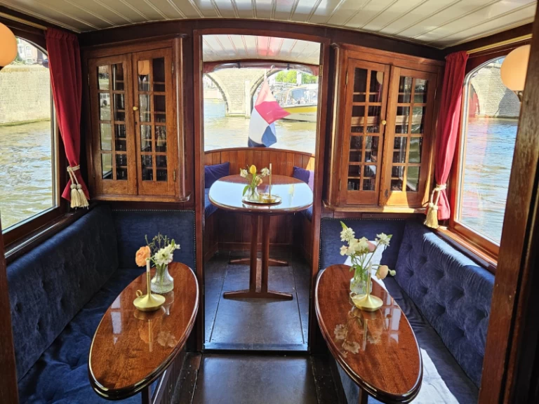 Canal boat hire in Amsterdam - Custom Made Sloop