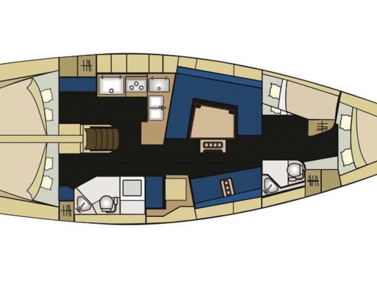 Hire Sailboat Elan with a boat licence