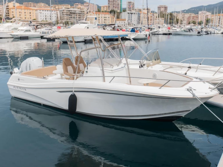 Bénéteau Cap Camarat 7.5 CC charter bareboat or skippered in  Ajaccio