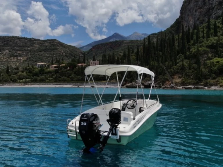 Assos 510 charter bareboat or skippered in  Kardamyli