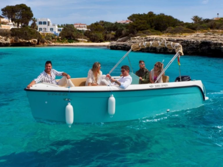 Yacht hire Ciutadella de Menorca cheap 585 Open