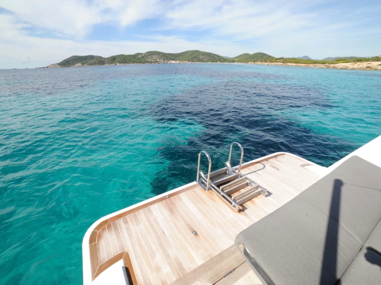 FJORD F40 PATANDREAS charter bareboat or skippered in  Ibiza Town