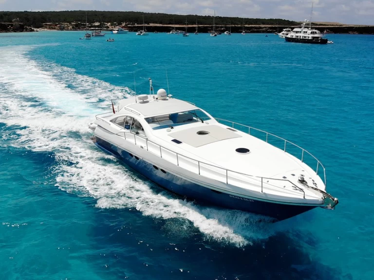 Yacht hire Ibiza Town cheap Pershing 54