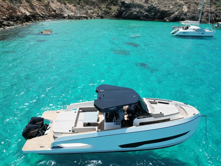 Hire a Kumbra Yachts 34 Ibiza Town