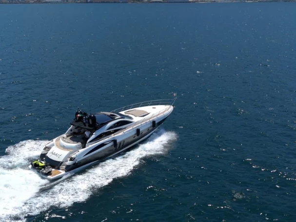 Sunseeker Predator 68 charter bareboat or skippered in  Naples