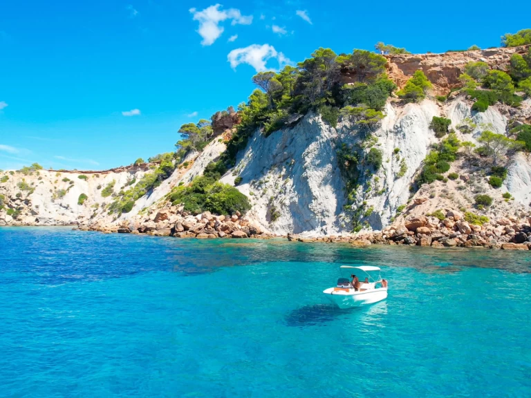 Invictus  Invictus 200SX charter bareboat or skippered in  Sant Antoni de Portmany