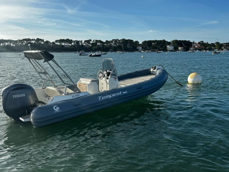 Capelli Tempest 650 charter bareboat or skippered in  Grand Piquey