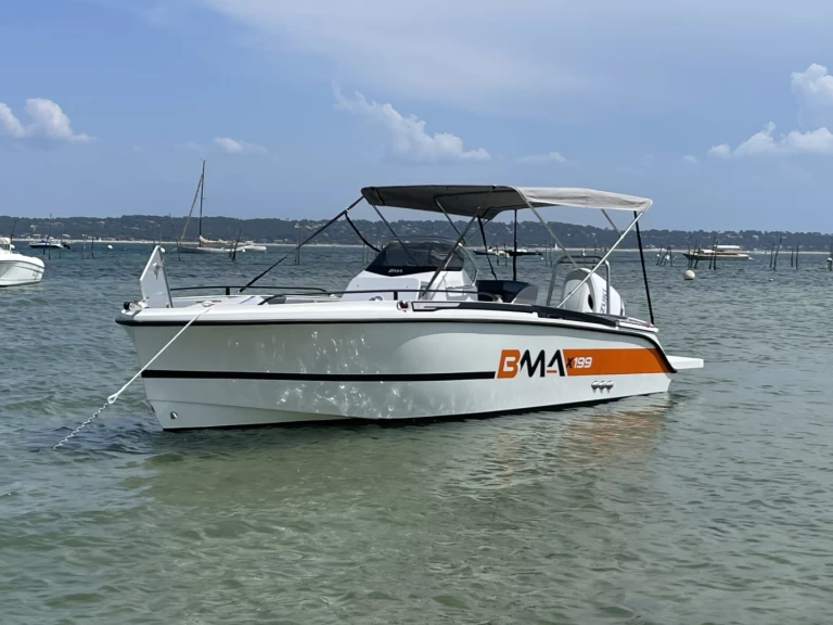 Hire Motorboat with or without skipper BMA Arcachon
