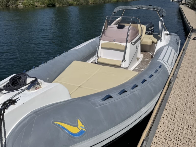 Sacs Sacs S 780 charter bareboat or skippered in  Mandelieu-la-Napoule