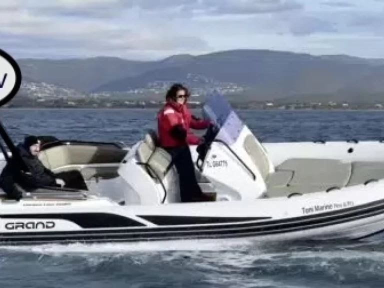 Hire RIB Grand Boats with a boat licence