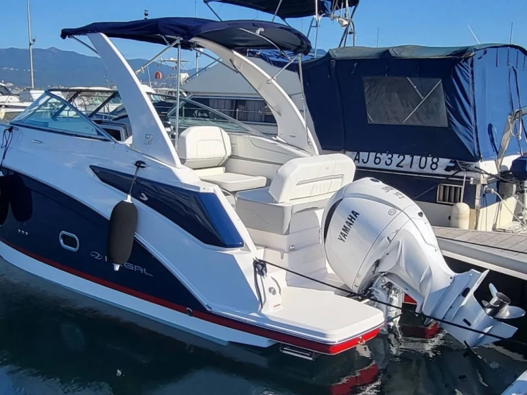 Régal REGAL 26 XO charter bareboat or skippered in  Porticcio