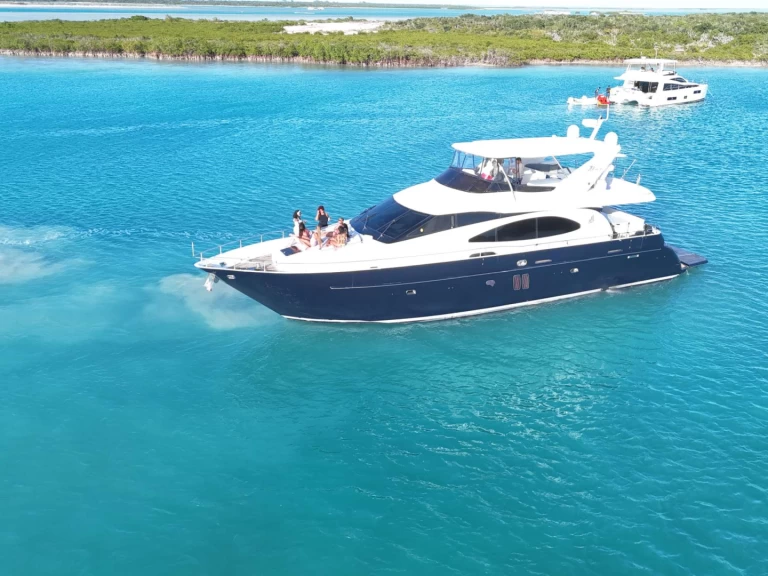 Azimut Saphire Blue charter bareboat or skippered in  Turks and Caicos Islands
