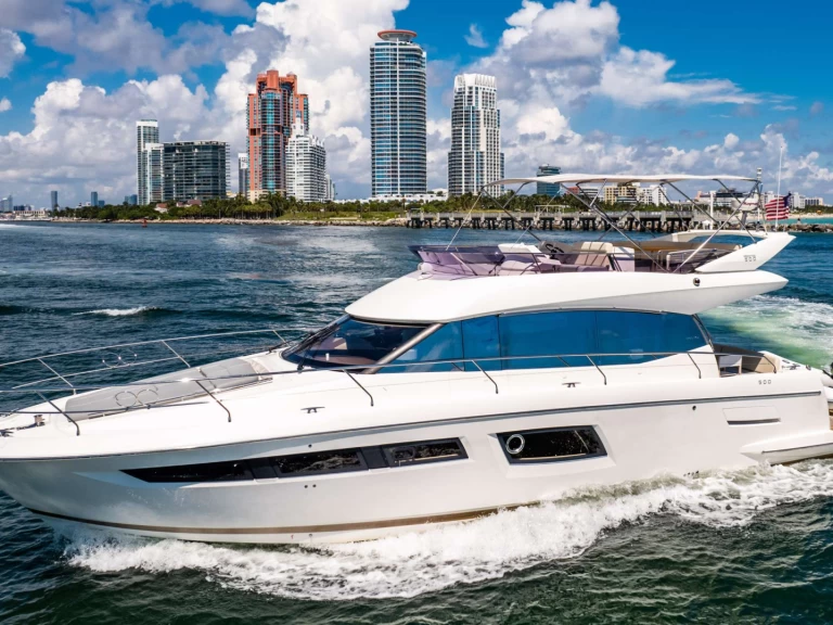 Prestige Yachts Whisky and Waves charter bareboat or skippered in  Miami
