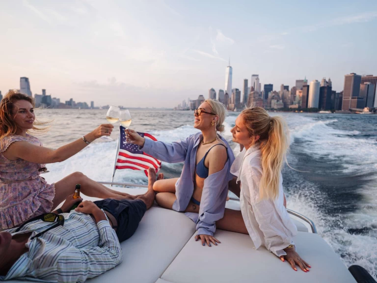 Hire Luxury Yacht Princess Viking with a boat licence