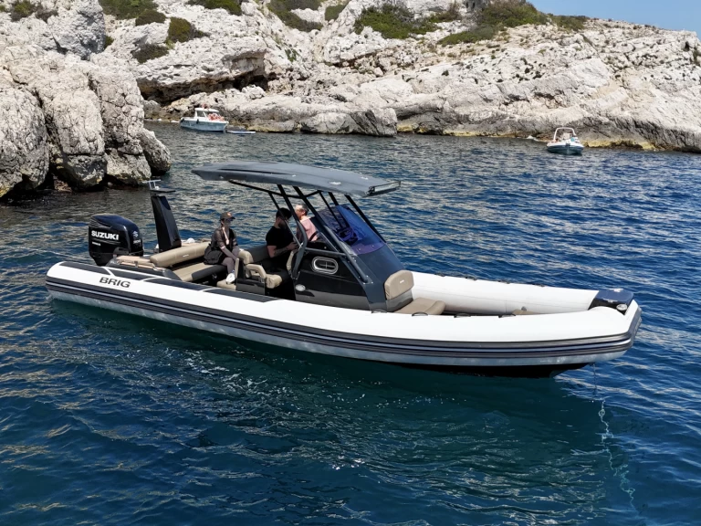 Hire RIB with or without skipper Brig Marseille