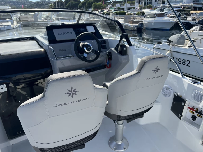 Jeanneau Cap Camarat 755 WA charter bareboat or skippered in  Les Issambres