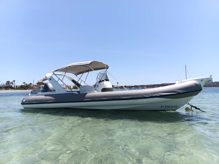 Hire RIB with or without skipper Sunshine Marina Formentera