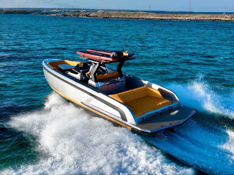 Vanquish VQ 40 charter bareboat or skippered in  Ibiza Town