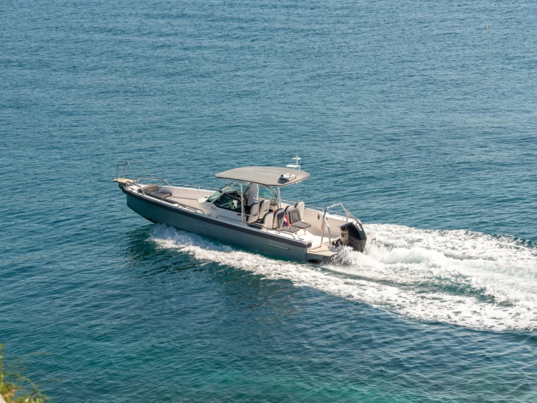 Axopar Axopar 28 T-Top charter bareboat or skippered in  Trogir