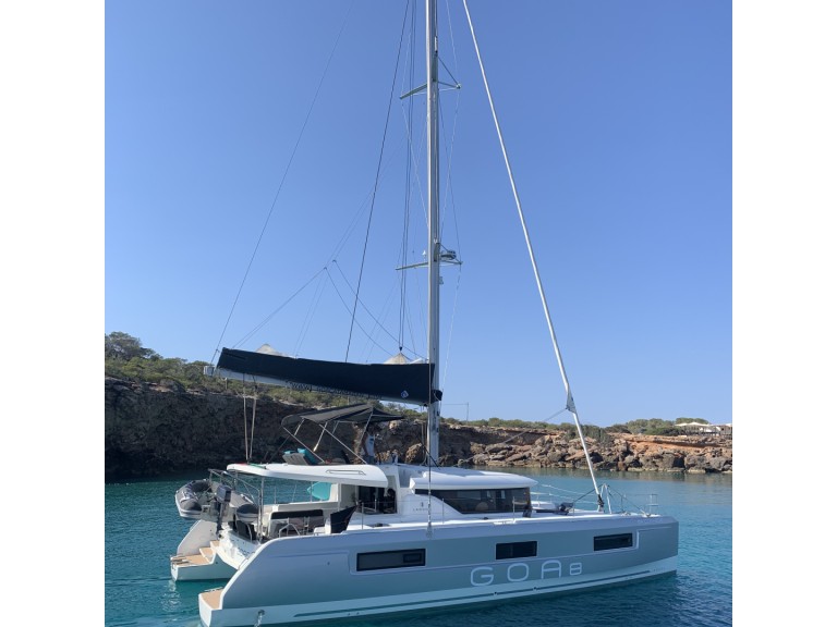 Hire Catamaran with or without skipper Lagoon Sant Antoni de Portmany