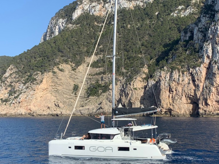 Lagoon Lagoon 42 charter bareboat or skippered in  Sant Antoni de Portmany
