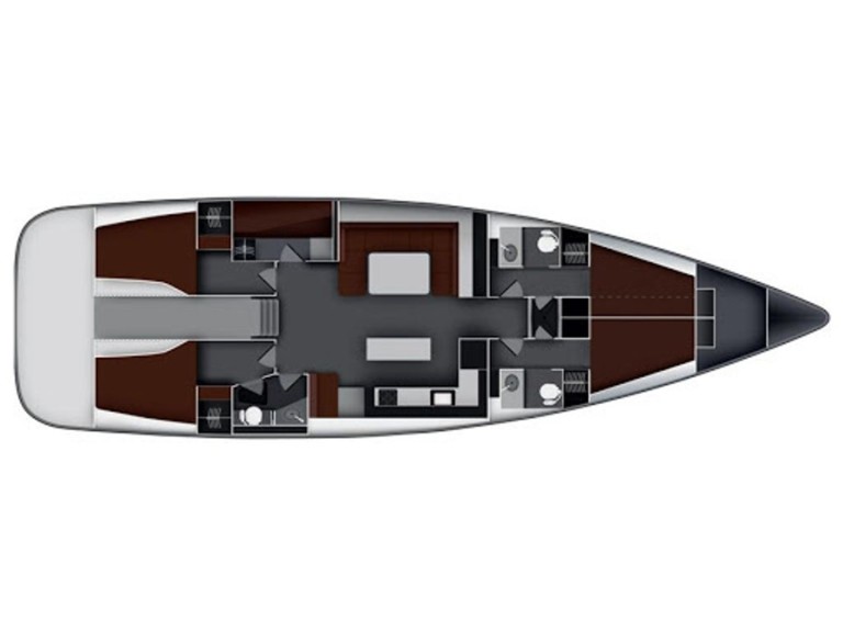Yacht hire Kos cheap Cruiser 55